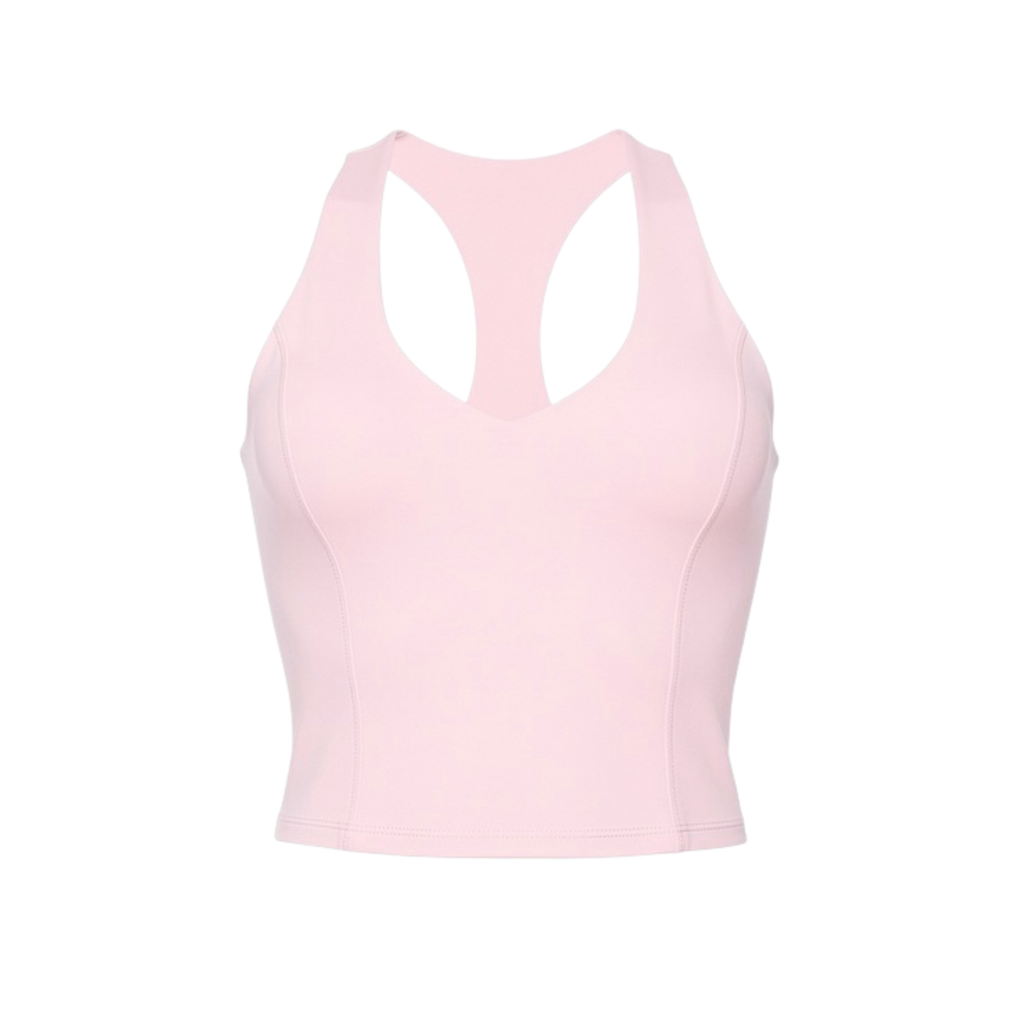 Alyse™ Soft Serve Racerback Tank (Strawberry Milk)